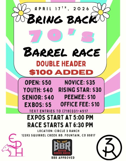 Flyer 1 for Barrel Race