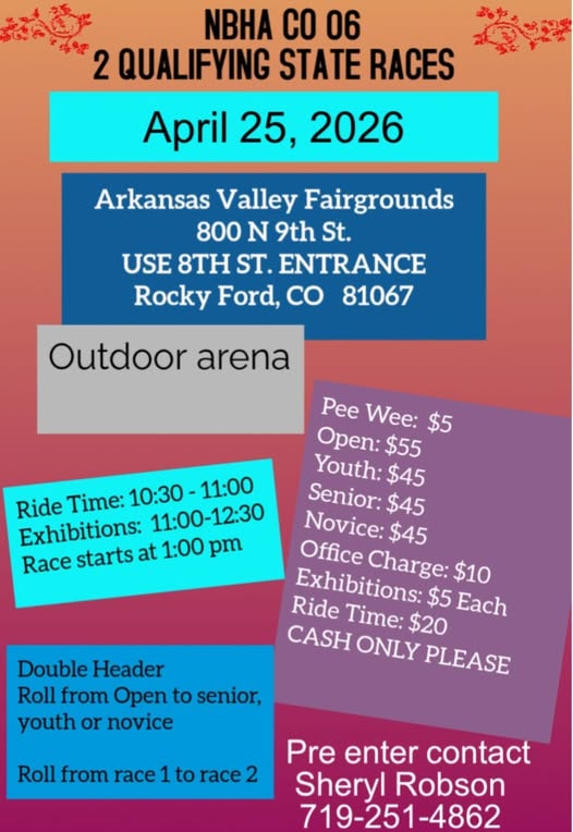 Flyer 1 for Barrel Race