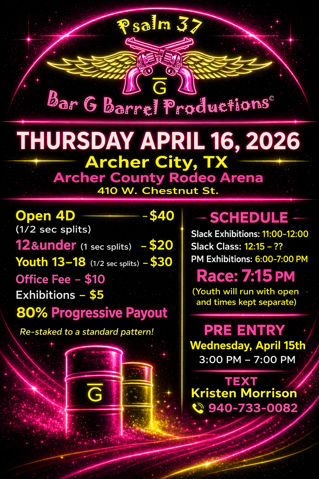 Flyer 1 for Bar G Jackpot