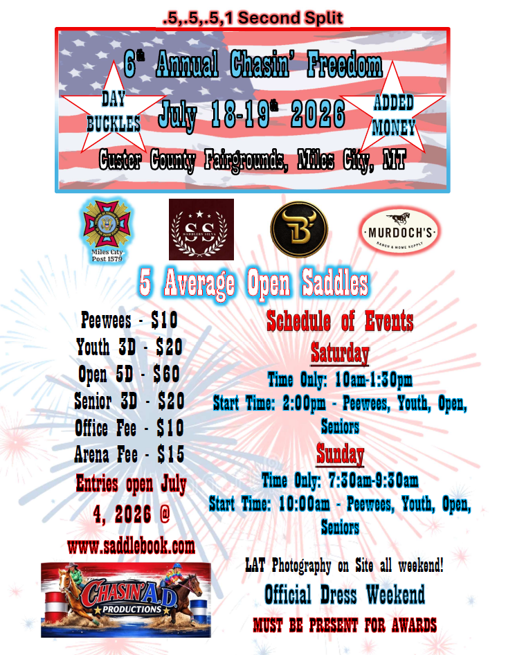 Flyer 1 for Chasin' Freedom