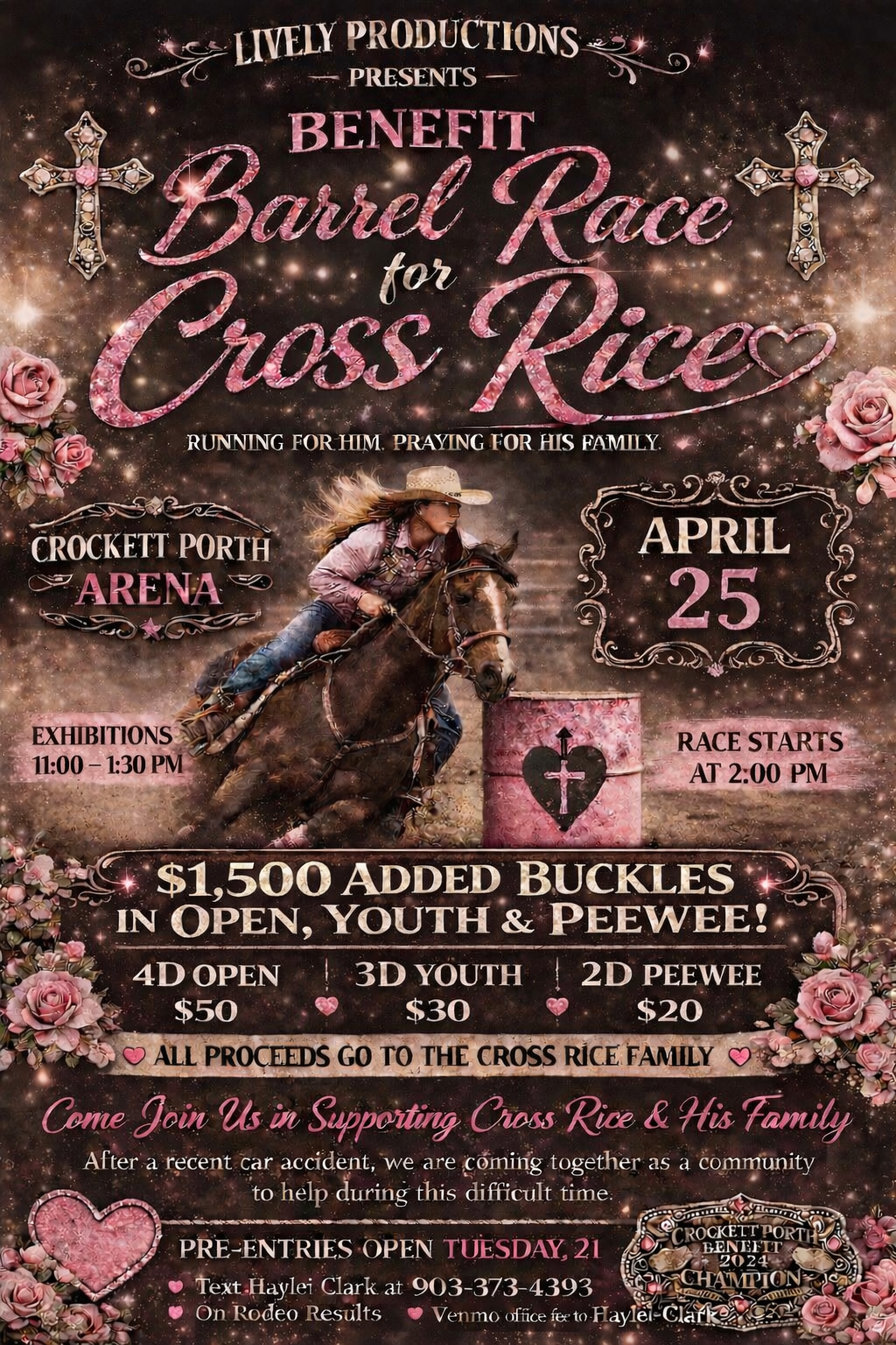 Flyer 1 for Benefit for Cross Rise