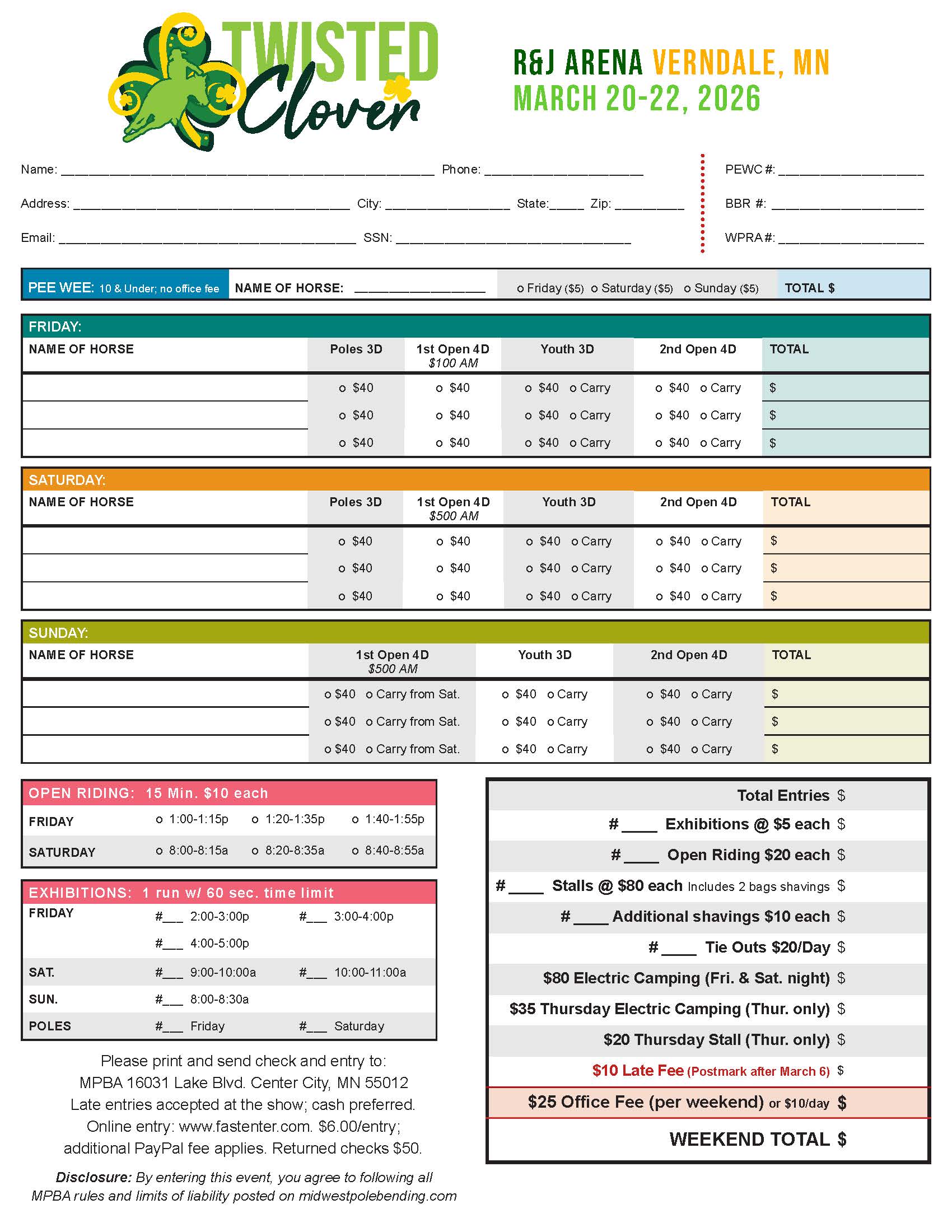 Flyer 2 for Twisted Clover