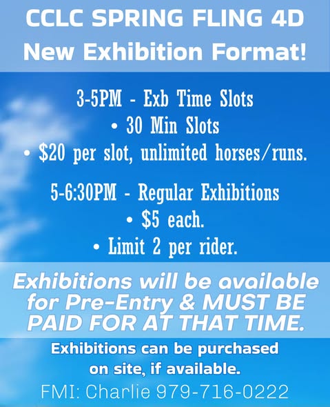 Flyer 2 for Barrel Race