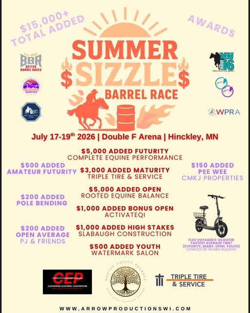 Flyer 3 for Summer Sizzle & High Stakes Gamble
