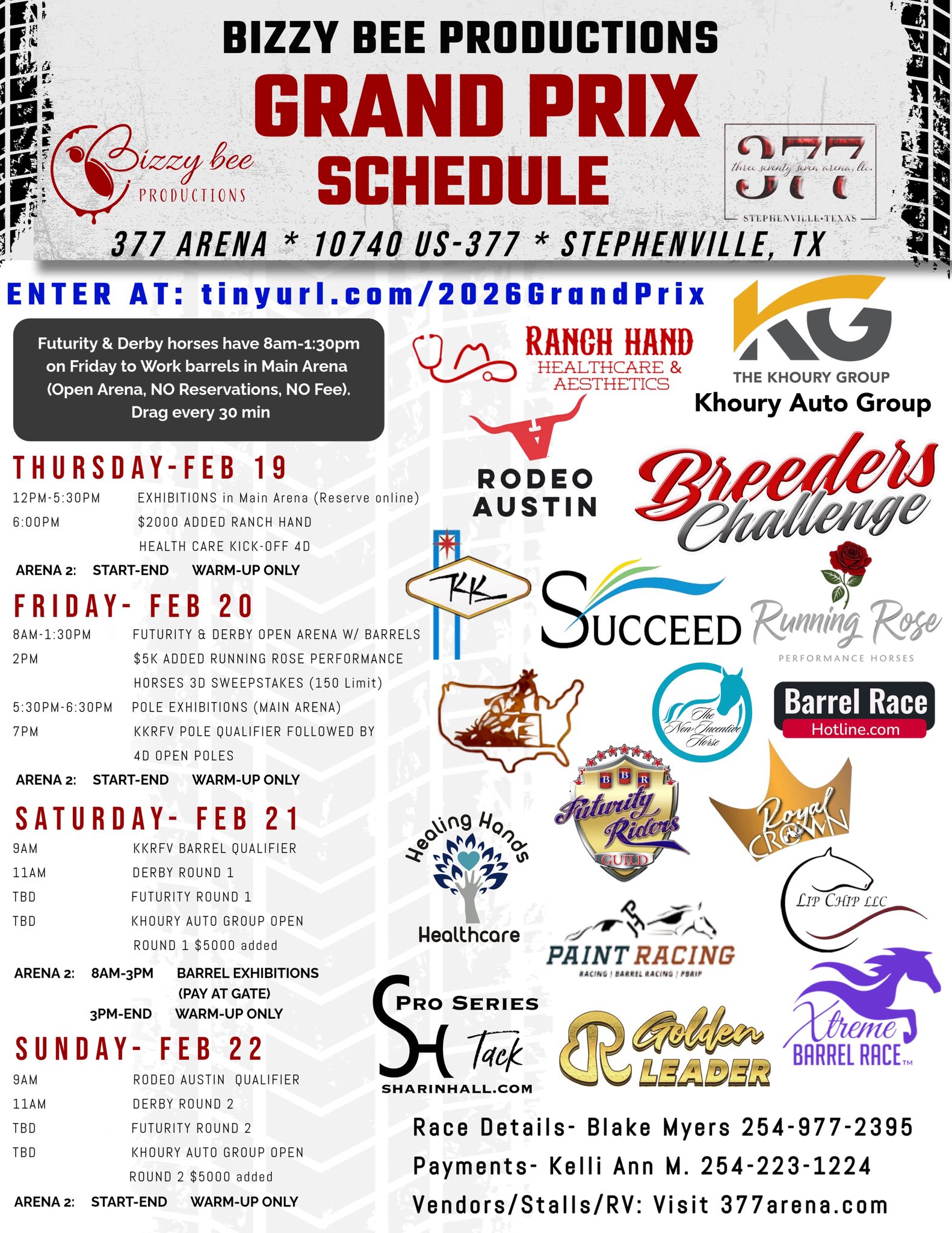 Flyer 4 for The Grand Prix | 5th Annual