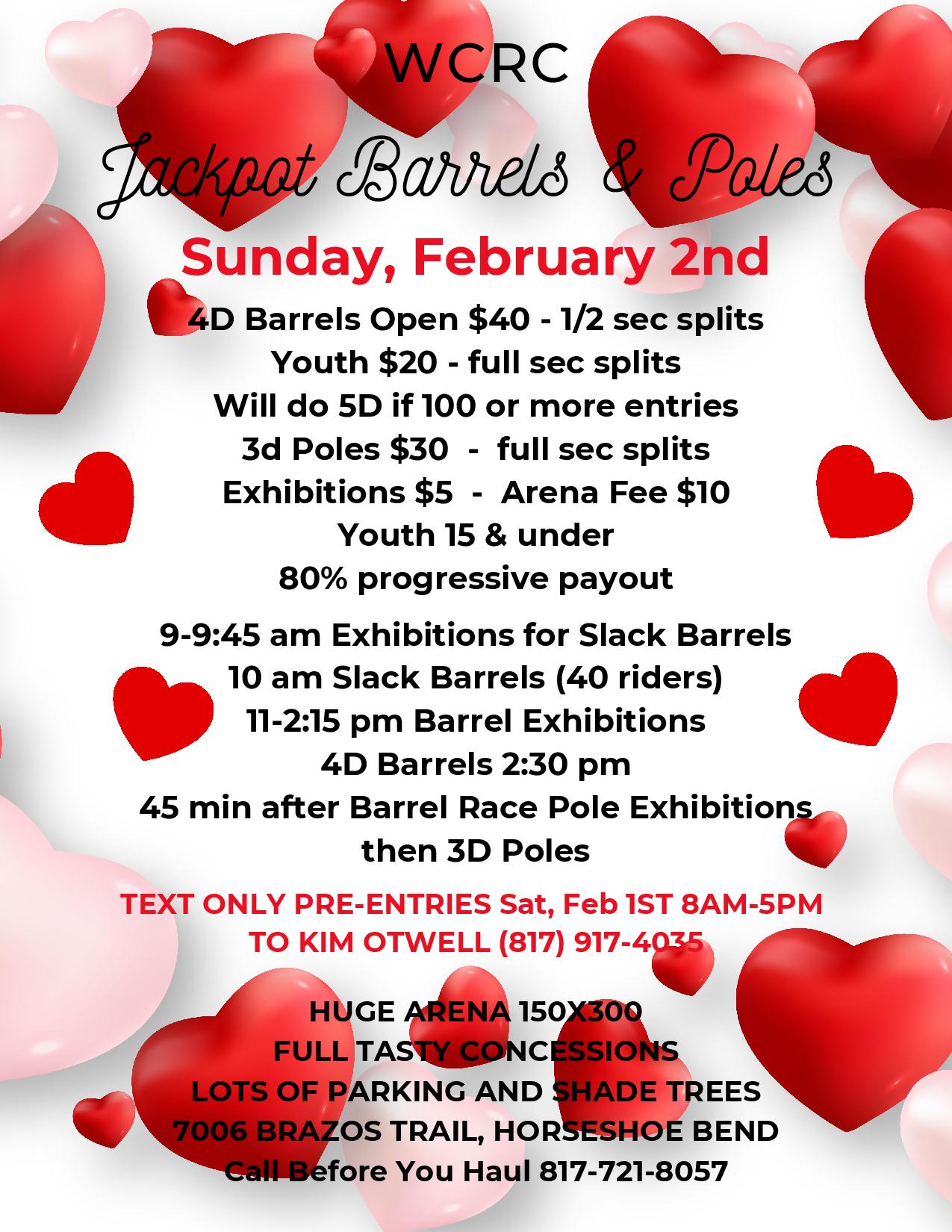 Jackpot Barrels & Poles
