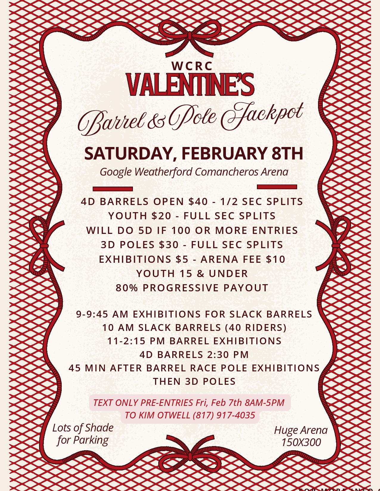 WCRC Valentines Jackpot
