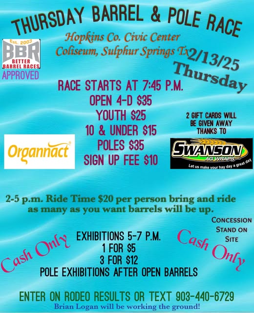 BMB Productions Barrels and Poles